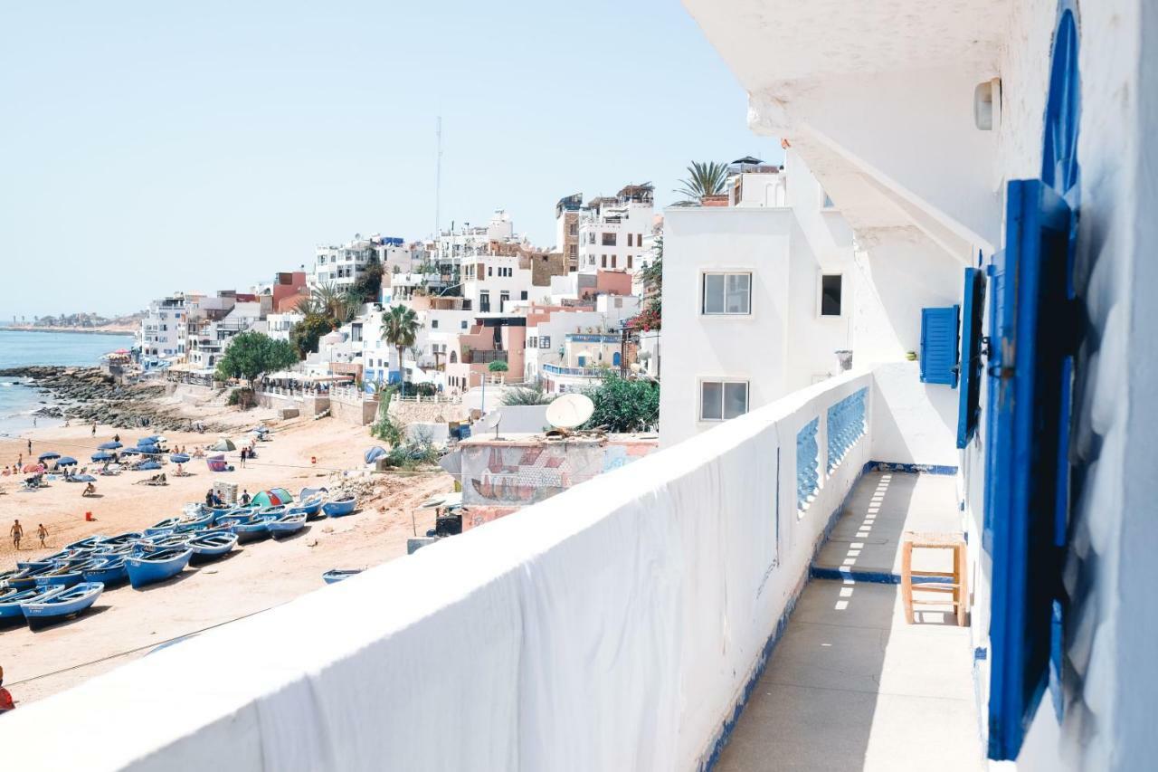 Surf Maroc's Auberge Taghazout Exterior foto