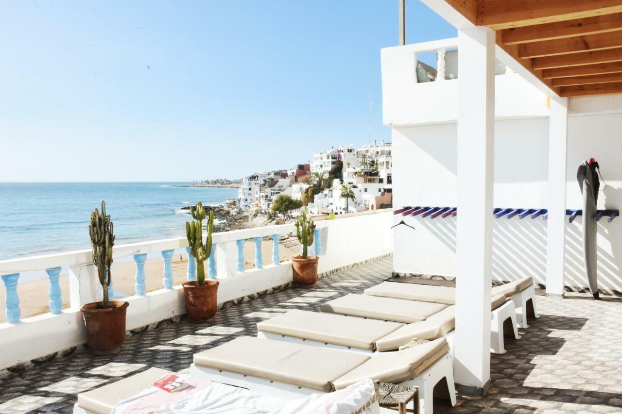 Surf Maroc's Auberge Taghazout Exterior foto